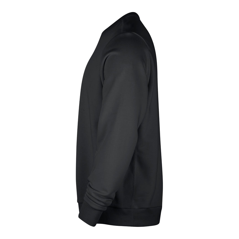 OKC Thunder Nike Travel Fleece Crewneck in Black - Side View