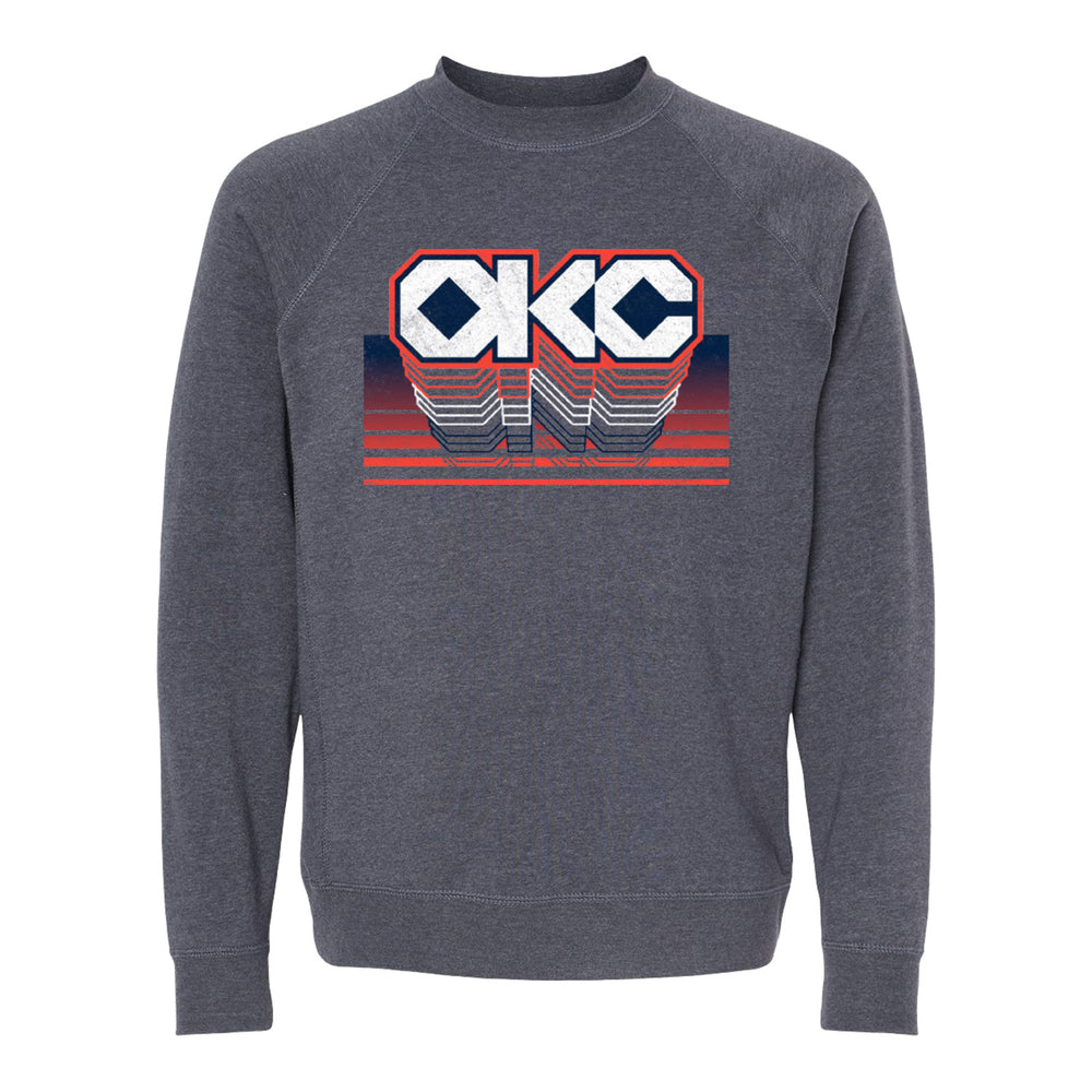 OKC THUNDER NATIVE AMERICAN HERITAGE RETRO SWEATSHIRT