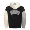 OKC Thunder Pro Standard Tonal Terry Cloth Colorblock Hoodie in Black - Back View