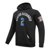 OKC THUNDER PRO STANDARD SHAI GILGEOUS-ALEXANDER N&N HOODIE in Black - Angled Left View