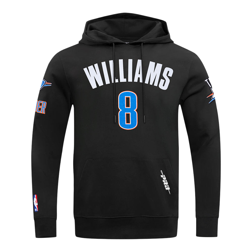 OKC THUNDER PRO STANDARD JALEN WILLIAMS #8 N&N HOODIE