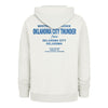 OKC Thunder 47 Brand Leon Foundation Sandstone Sweatshirt in White - Back view