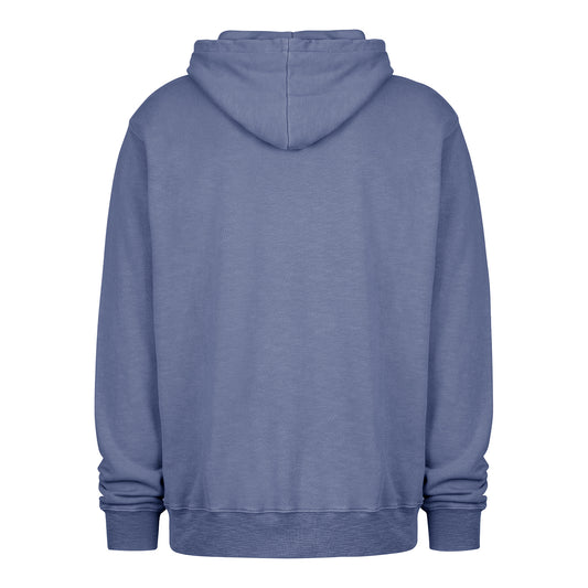 OKC Thunder 47 Brand Reclaimed Slub French Terry Sweatshirt in Blue - Back View