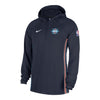 2025-26 CITY EDITION OKC THUNDER NIKE AUTHENTIC HOODIE in Blue - Front View