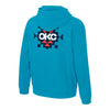 OKC Thunder Stadium Essentials City Edition 2025-26 Chenille Sweatshirt in Blue - Back View