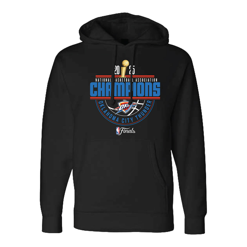 OKC THUNDER 2025 NBA CHAMPIONS ARCHED HOODIE
