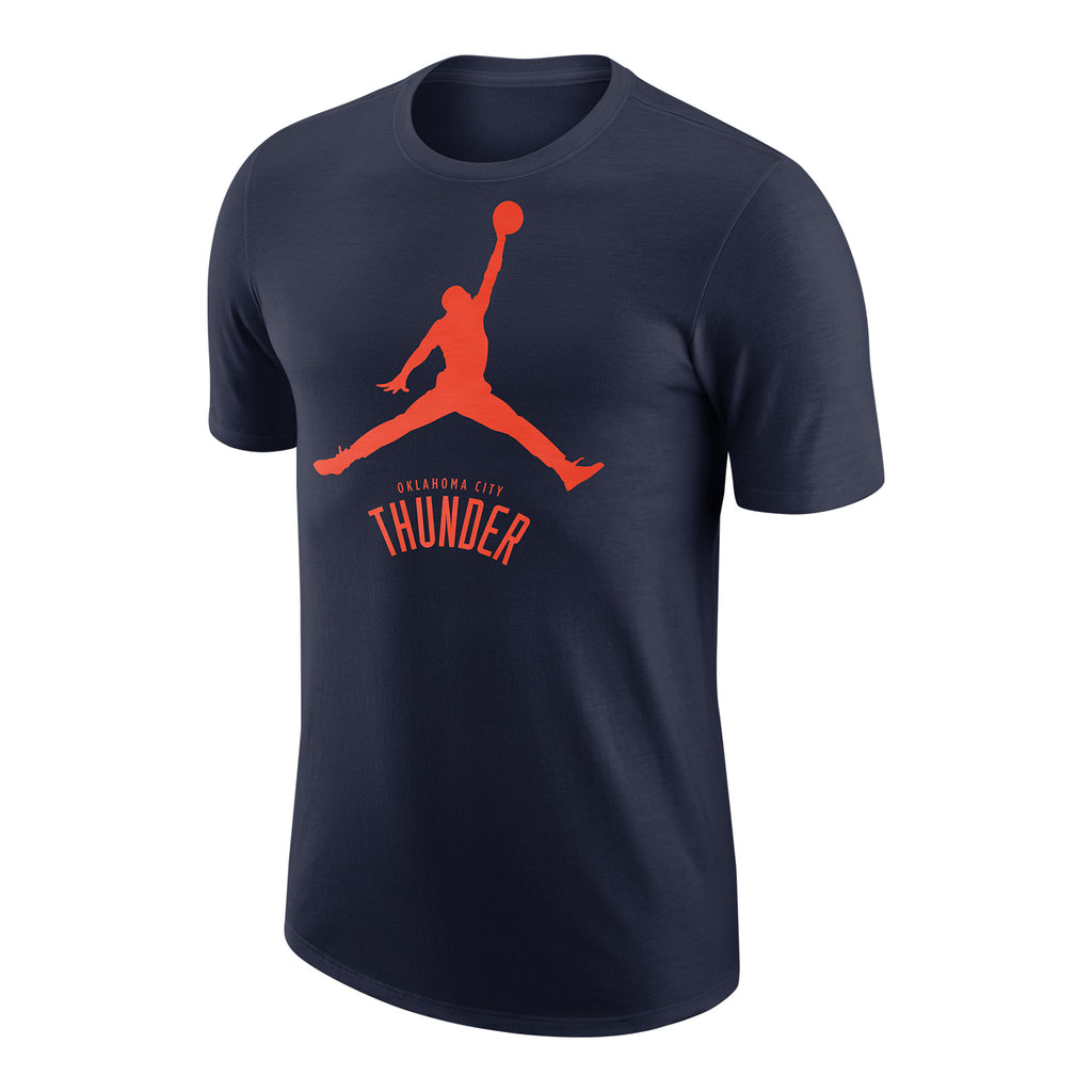 OKC THUNDER NIKE JORDAN JUMPMAN T SHIRT