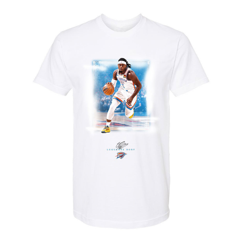 OKC THUNDER LUGUENTZ DORT PLAYER T-SHIRT