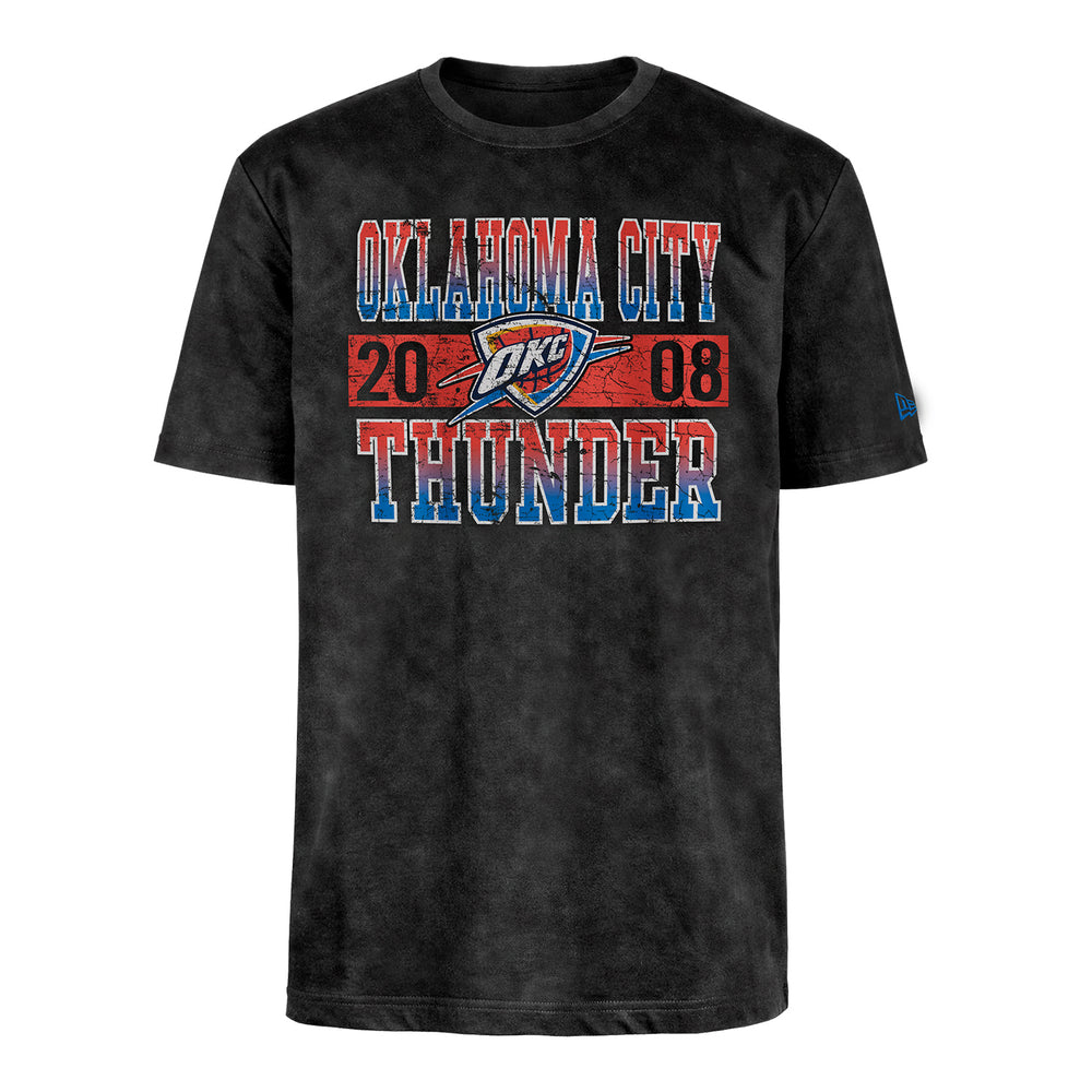 OKC THUNDER NEW ERA OVERSIZED ENZYME WASHED TEE