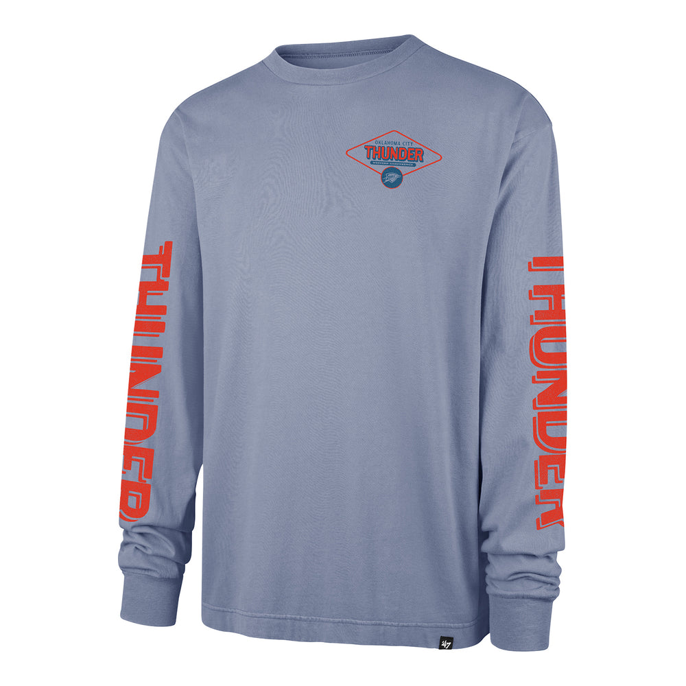 OKC THUNDER 47 BRAND OUTDOORS CAIRN RAVINE L/S T-SHIRT