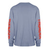 OKC THUNDER 47 BRAND OUTDOORS CAIRN RAVINE L/S T-SHIRT in Blue - Back View