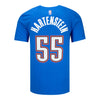 Nike Thunder Isaiah Hartenstein N&N T-Shirt in Blue - Back View