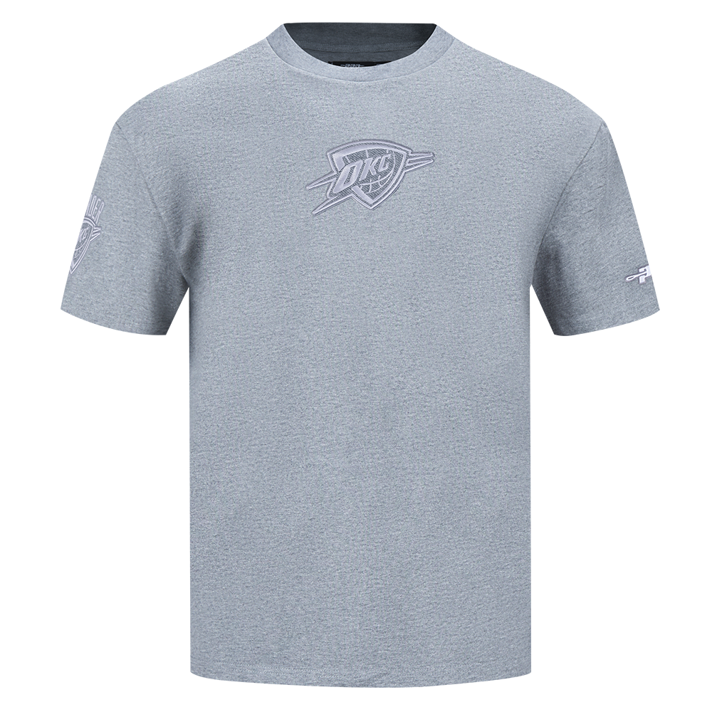OKC THUNDER PRO STANDARD TONAL TERRY CLOTH T-SHIRT