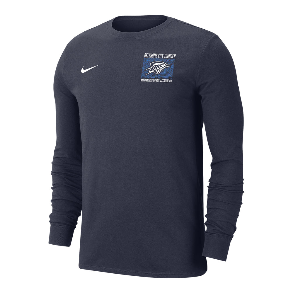 OKC THUNDER NIKE REVERB LONG SLEEVE T-SHIRT