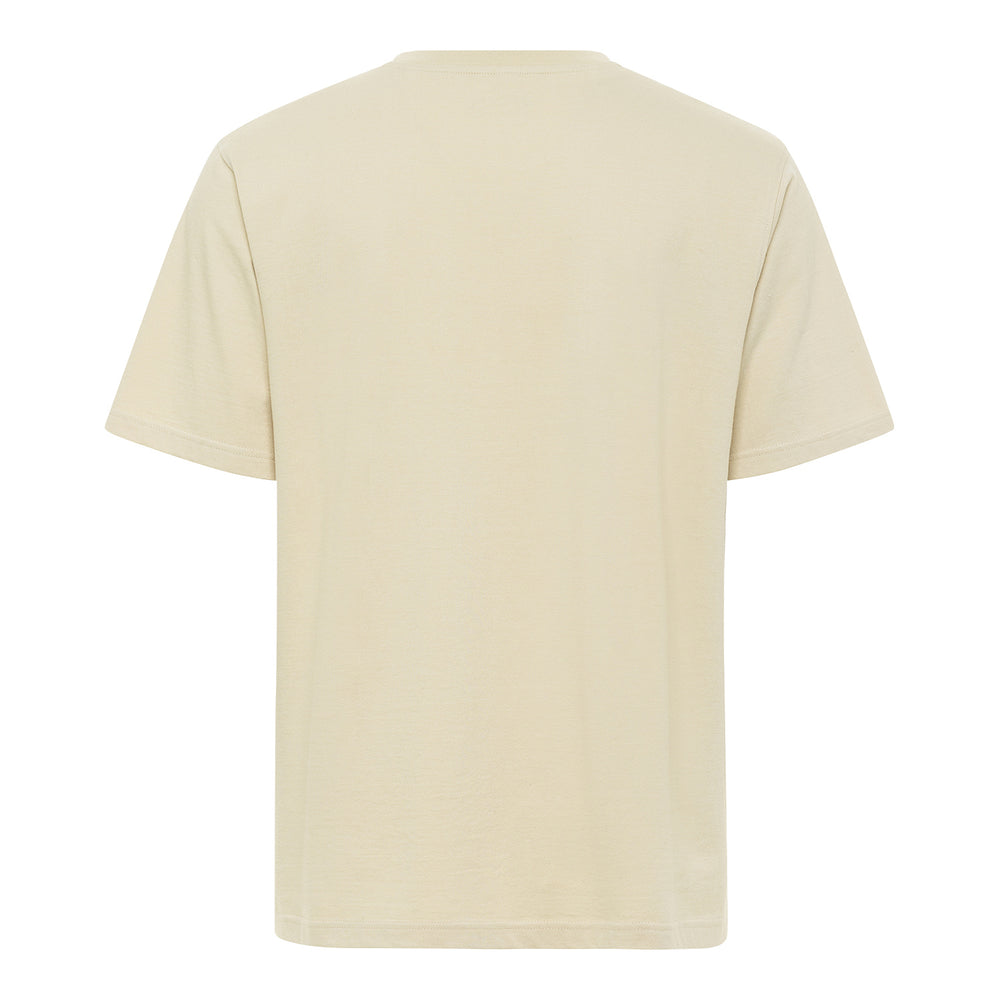OKC THUNDER SPORTIQE DUKE STACKED TEXT T-SHIRT In White - Back View