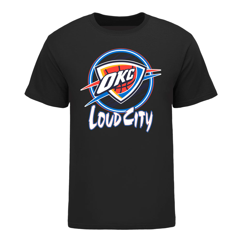 OKC THUNDER NEON LOUD CITY T-SHIRT