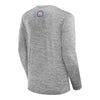 OKC Thunder Fanatics Hoops for Troops Grey Long Sleeve Tee - Back View