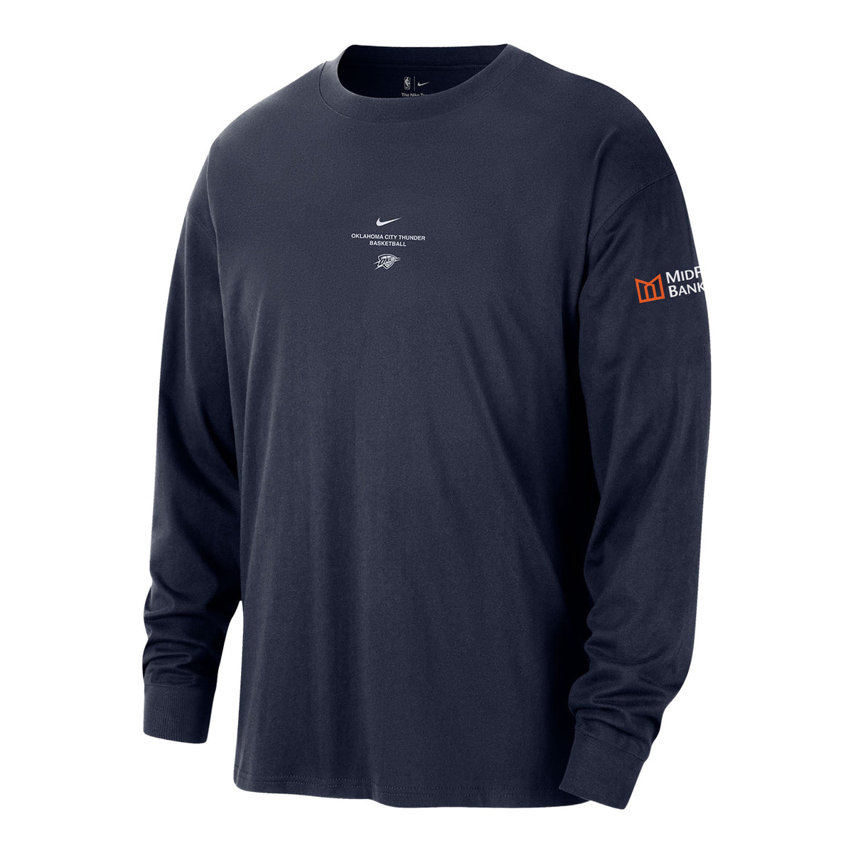 OKC Thunder Nike 2026-27 Pre Game Shooting Shirt