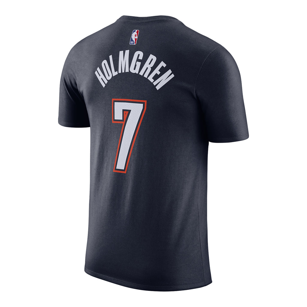 2025-26 CITY EDITION OKC THUNDER NIKE CHET HOLMGREN N&N T-SHIRT