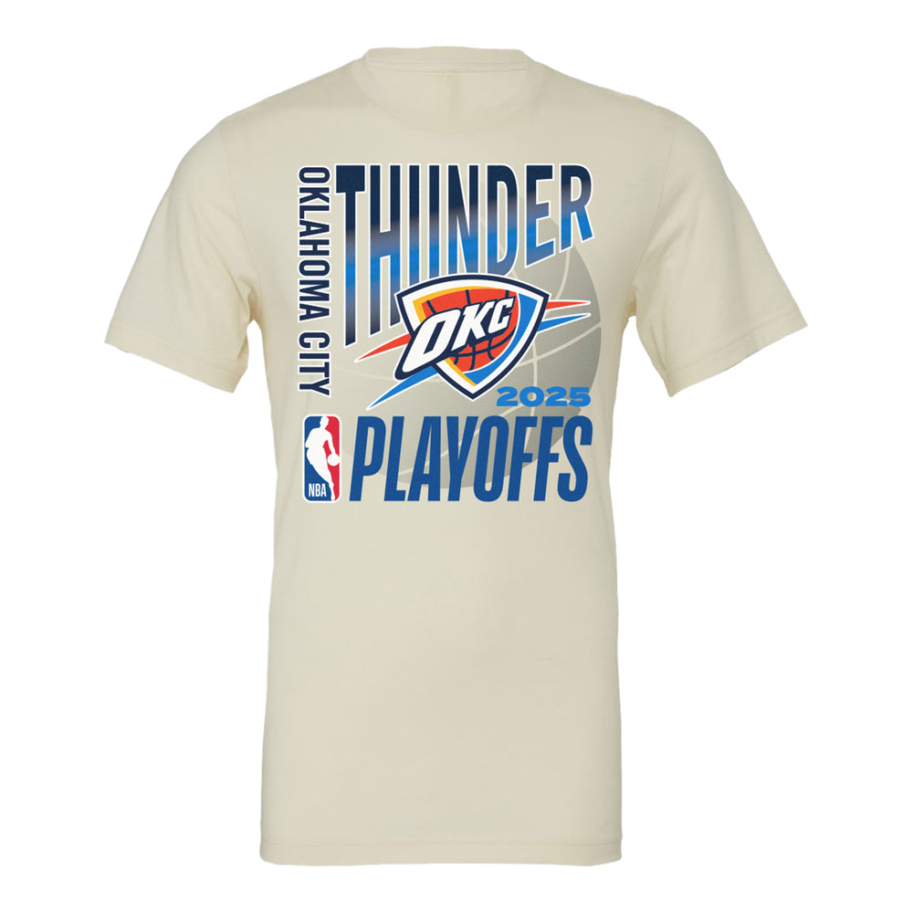 THUNDER 2025 PLAYOFFS VINTAGE T-SHIRT