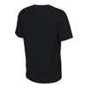 OKC Thunder 2025 NBA Champions Nike Locker Room T-Shirt in Black - Back View