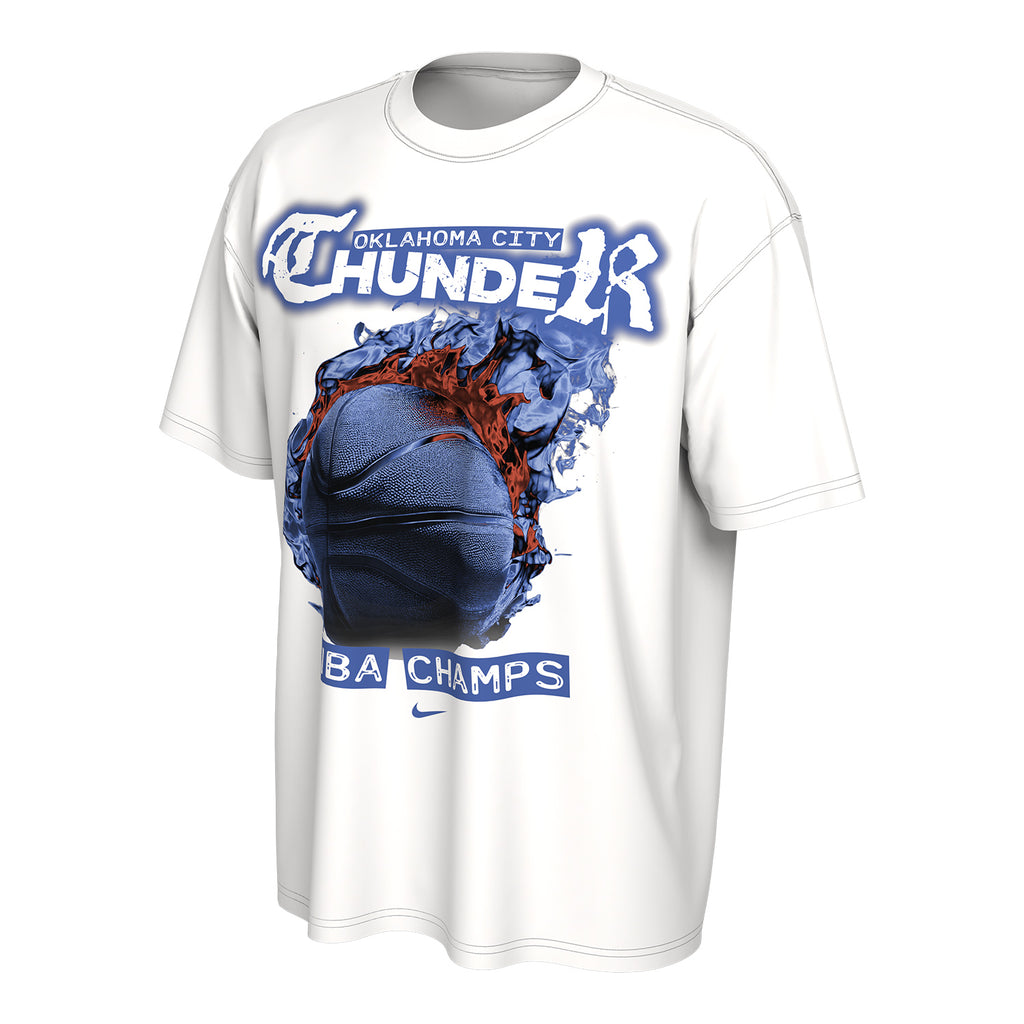 OKC THUNDER 2025 NBA CHAMPIONS NIKE PARADE T-SHIRT