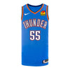 Youth Oklahoma City Thunder NBA Finals Isaiah Hartenstein Icon Swingman Jersey 2024-25 in Blue - Front View