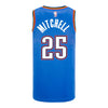 OKLAHOMA CITY THUNDER AJAY MITCHELL ICON SWINGMAN JERSEY -rear view