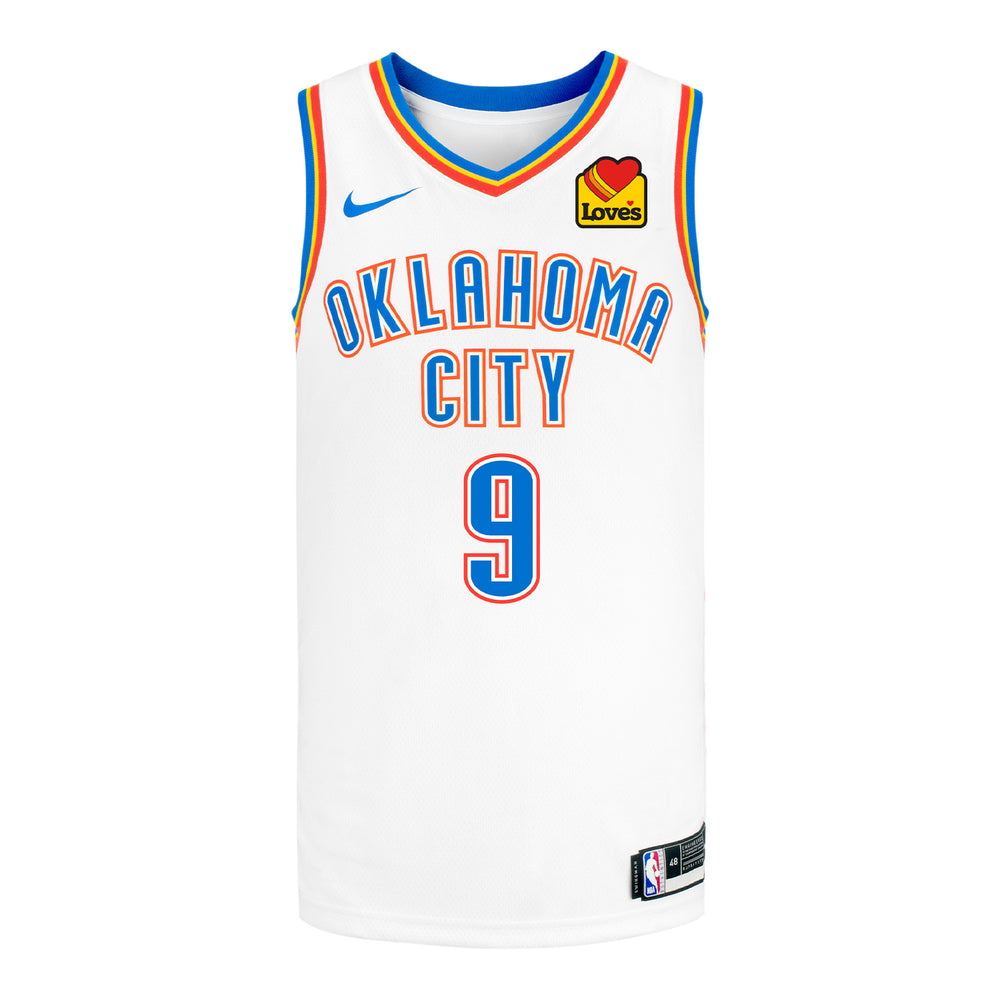 YOUTH OKLAHOMA CITY THUNDER ALEX CARUSO ASSOCIATION SWINGMAN JERSEY 2024-25