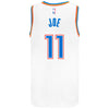 ISAIAH JOE NIKE ASSOCIATION SWINGMAN JERSEY IN WHITE - BACK VIEW