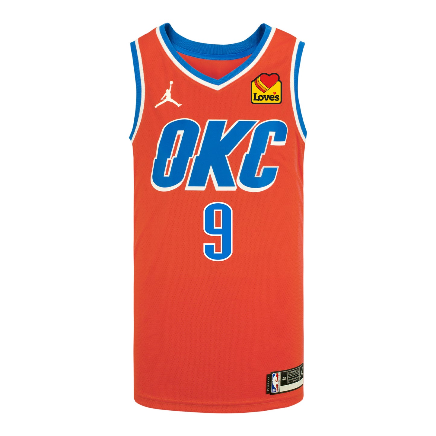 OKLAHOMA CITY THUNDER ALEX CARUSO STATEMENT JORDAN SWINGMAN JERSEY - 2025-26