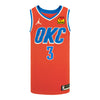 YOUTH OKLAHOMA CITY THUNDER JARED McCAIN STATEMENT SWINGMAN JERSEY - 2025-26 in Orange - Front View