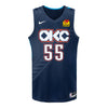 2025-26 OKLAHOMA CITY THUNDER ISAIAH HARTENSTEIN CITY EDITION SWINGMAN JERSEY - Front View