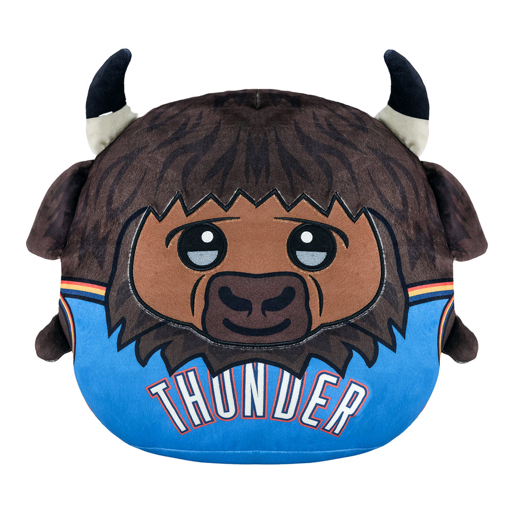 OKLAHOMA CITY THUNDER UNCANNY BRANDS 12" RUMBLE KIRI PILLOW