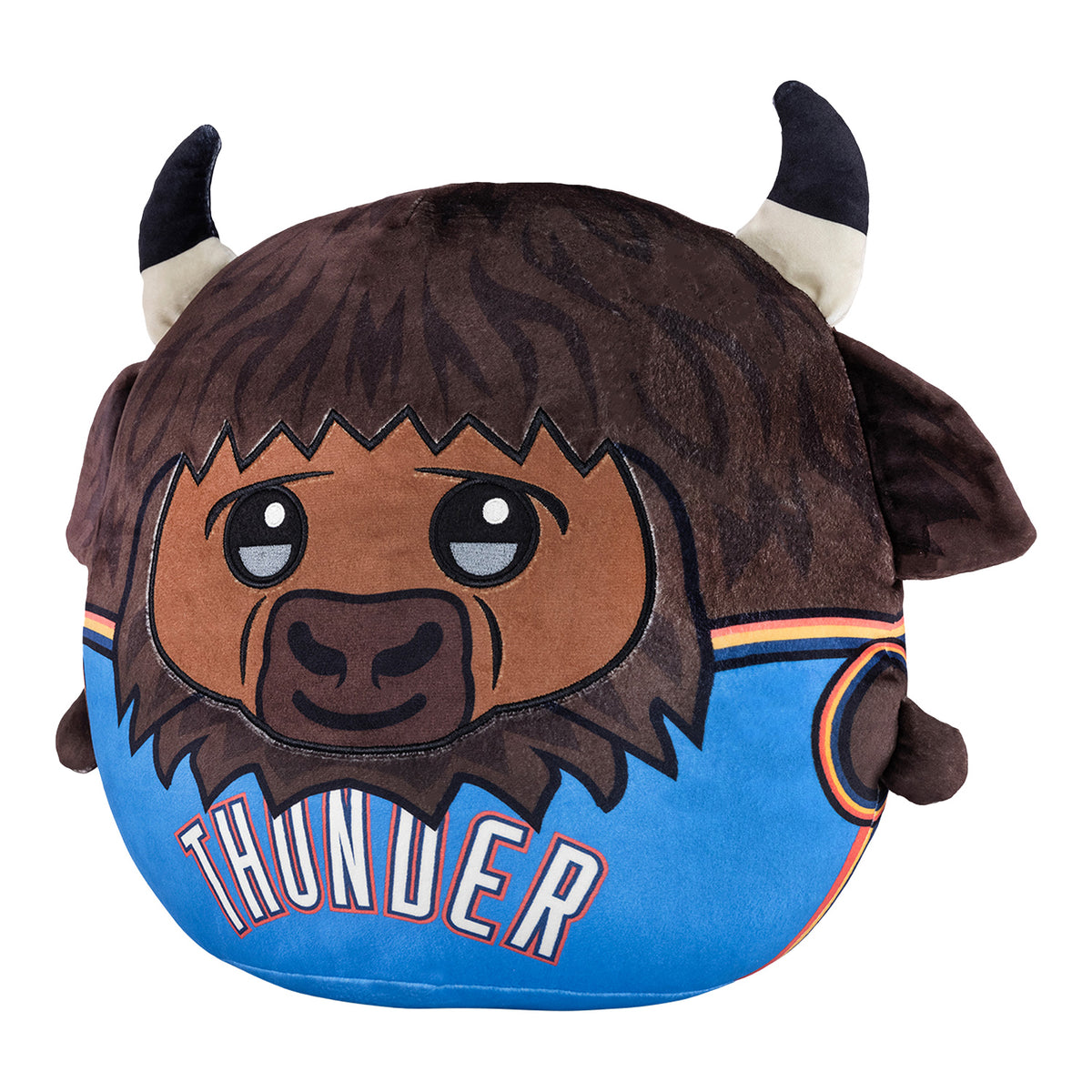 Oklahoma City Thunder Uncanny Brands 12" Kiri Cloud Pillow - Angled View