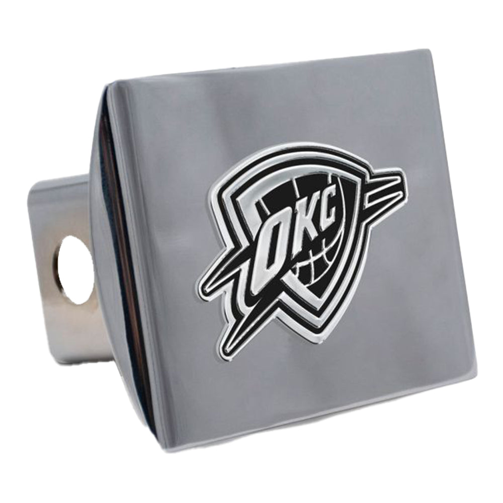 Oklahoma City Thunder Primary Logo Hitch Cover