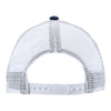 47 BRAND THUNDER YOUTH MVP WOODLAWN ADJUSTABLE HAT IN BLUE & WHITE - BACK VIEW