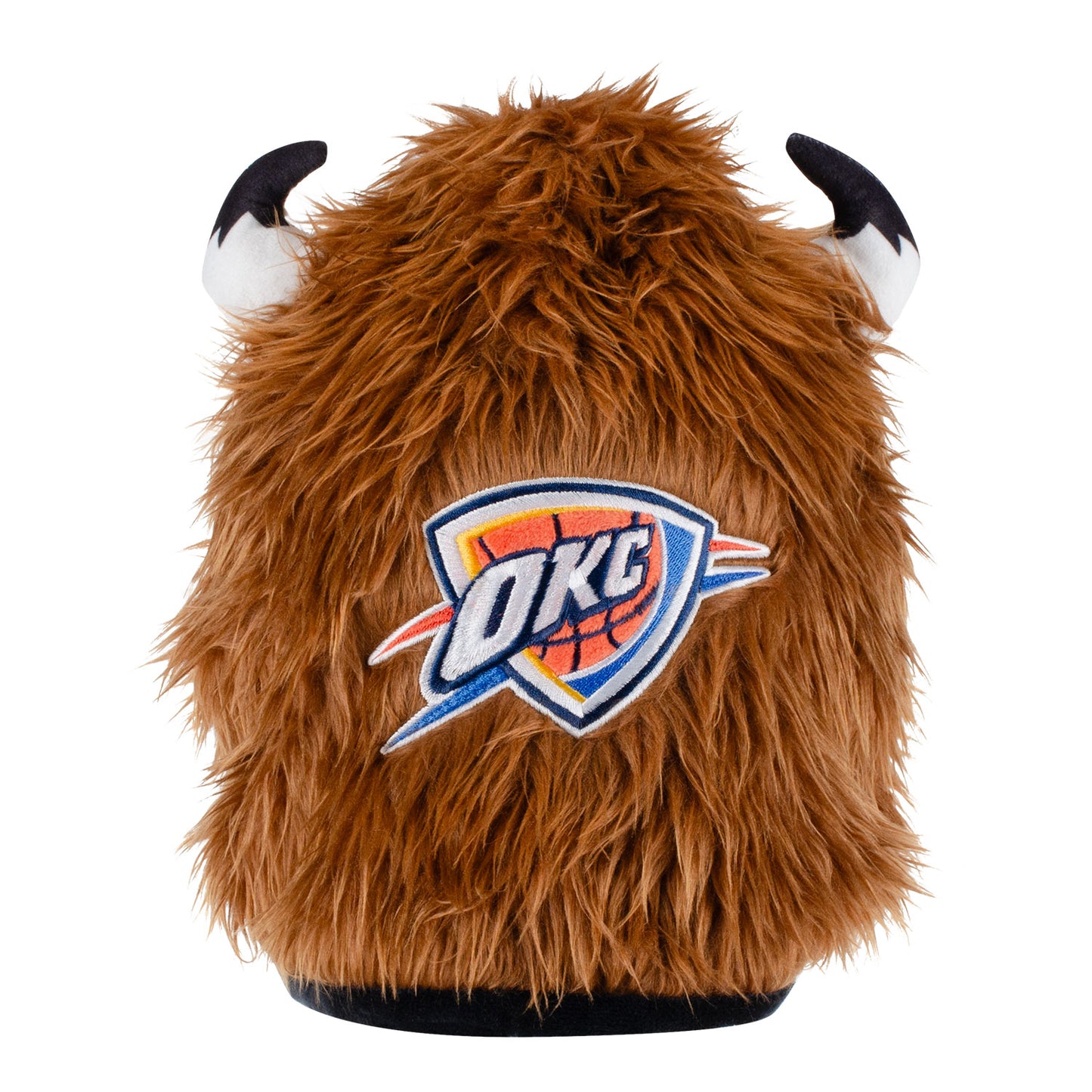 YOUTH OKLAHOMA CITY THUNDER RUMBLE PLUSH MASK - Back View