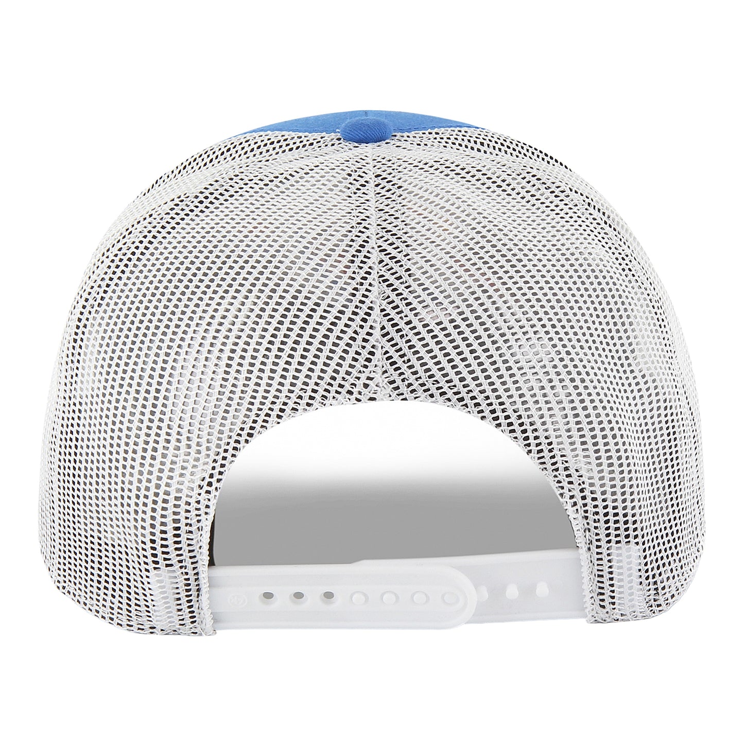 Youth OKC Thunder 47 Brand Primary Trucker Hat in Blue - Back View