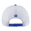 Youth OKC Thunder 47 Brand Condor Script Hitch Hat in White - Back View