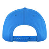 Youth OKC Thunder 47 Brand Script Fade Hitch Hat in Blue - Back View