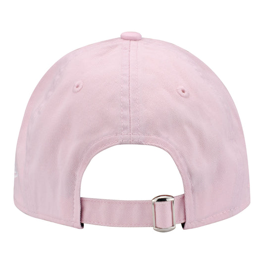 YOUTH OKC THUNDER NEW ERA 920 FLORAL ADJUSTABLE HAT in Pink - Back View