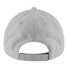 YOUTH OKC THUNDER NEW ERA 940 GREY ADJUSTABLE HAT IN GREY - BACK VIEW