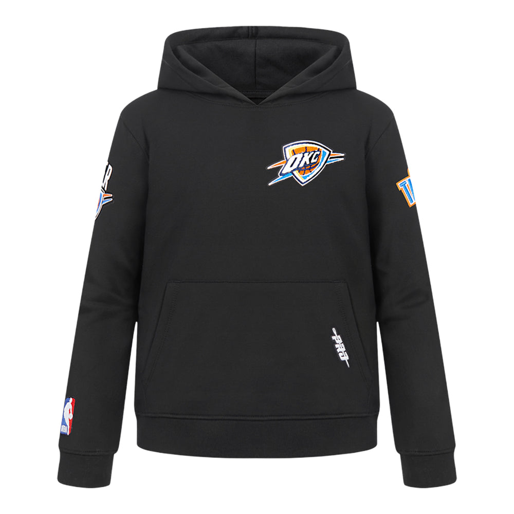 Youth Oklahoma City Thunder Classic Fleece Full Zip Hooded Sweatshirt