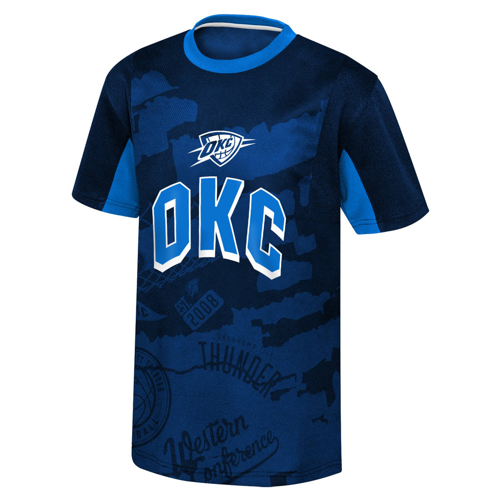 JUVENILE OKLAHOMA CITY THUNDER OUTERSTUFF SHOOTER T-SHIRT