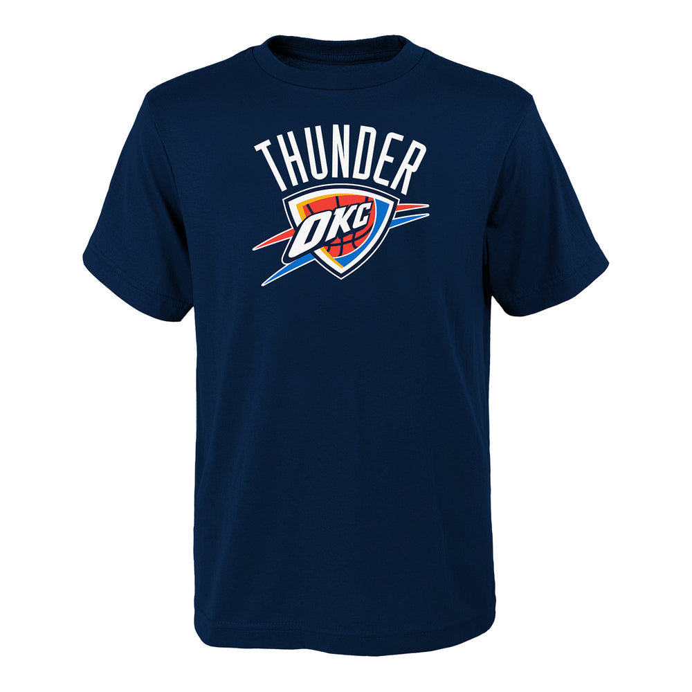 YOUTH OKLAHOMA CITY THUNDER GLOBAL LOGO T-SHIRT