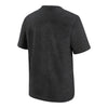 Youth Oklahoma City Thunder Nike Vintage Courtside T-shirt in Black - Back View