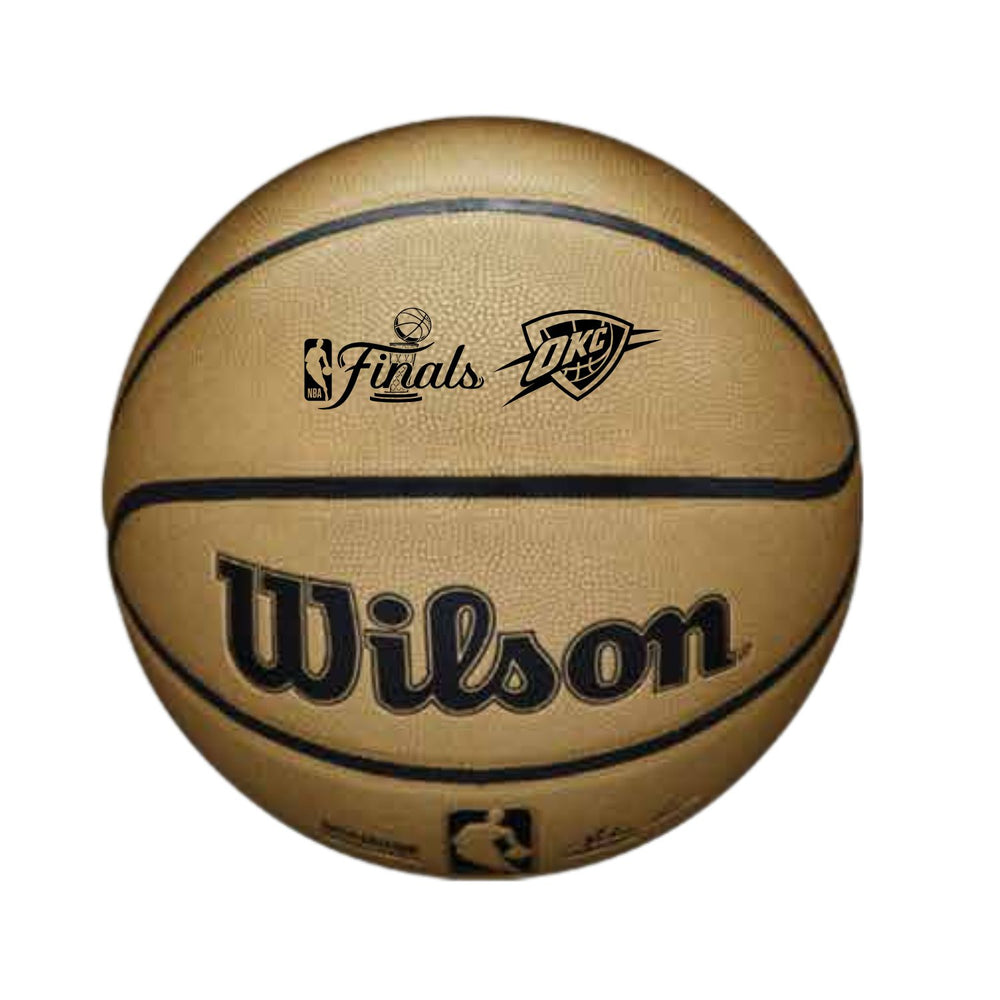 OKLAHOMA CITY THUNDER 2025 NBA FINALS BASKETBALL