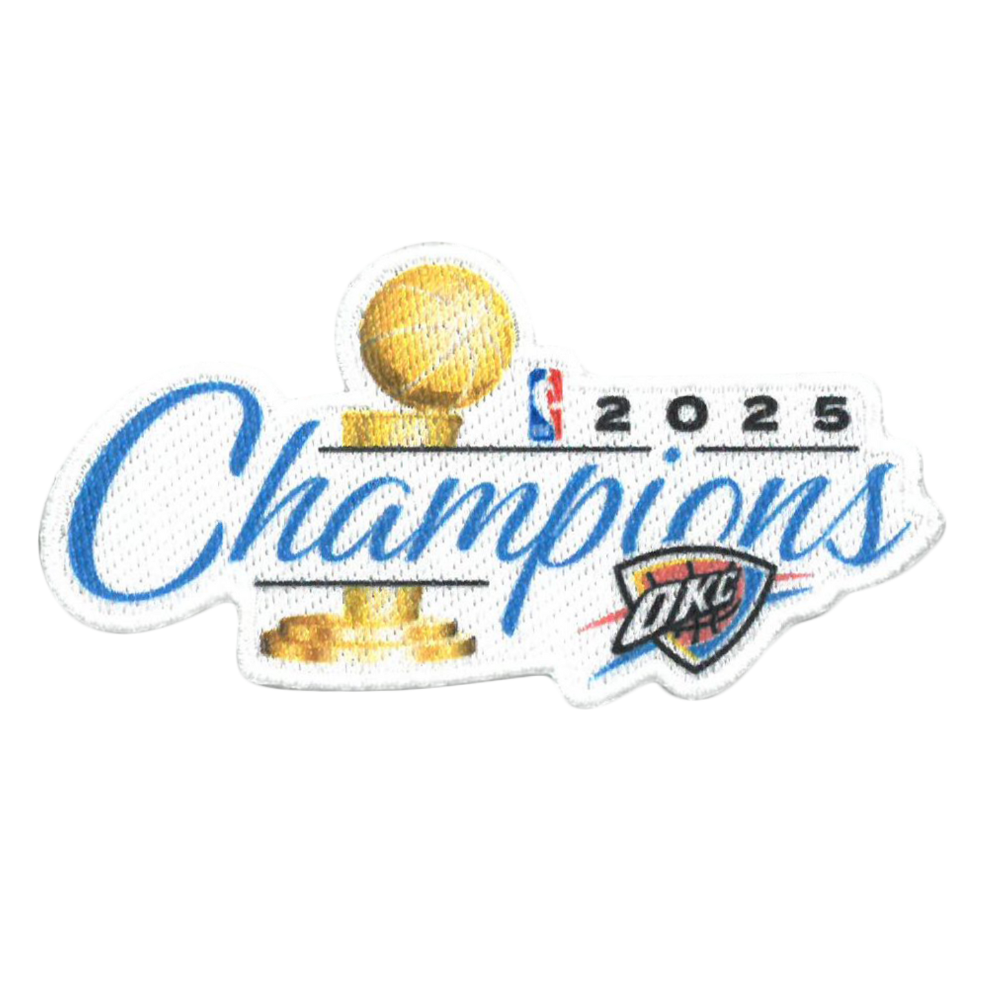 OKC THUNDER 2025 NBA CHAMPIONS PATCH