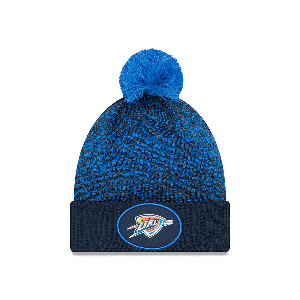 Toronto Blue Jays Men's New Era Cuffed Pom Knit Hat